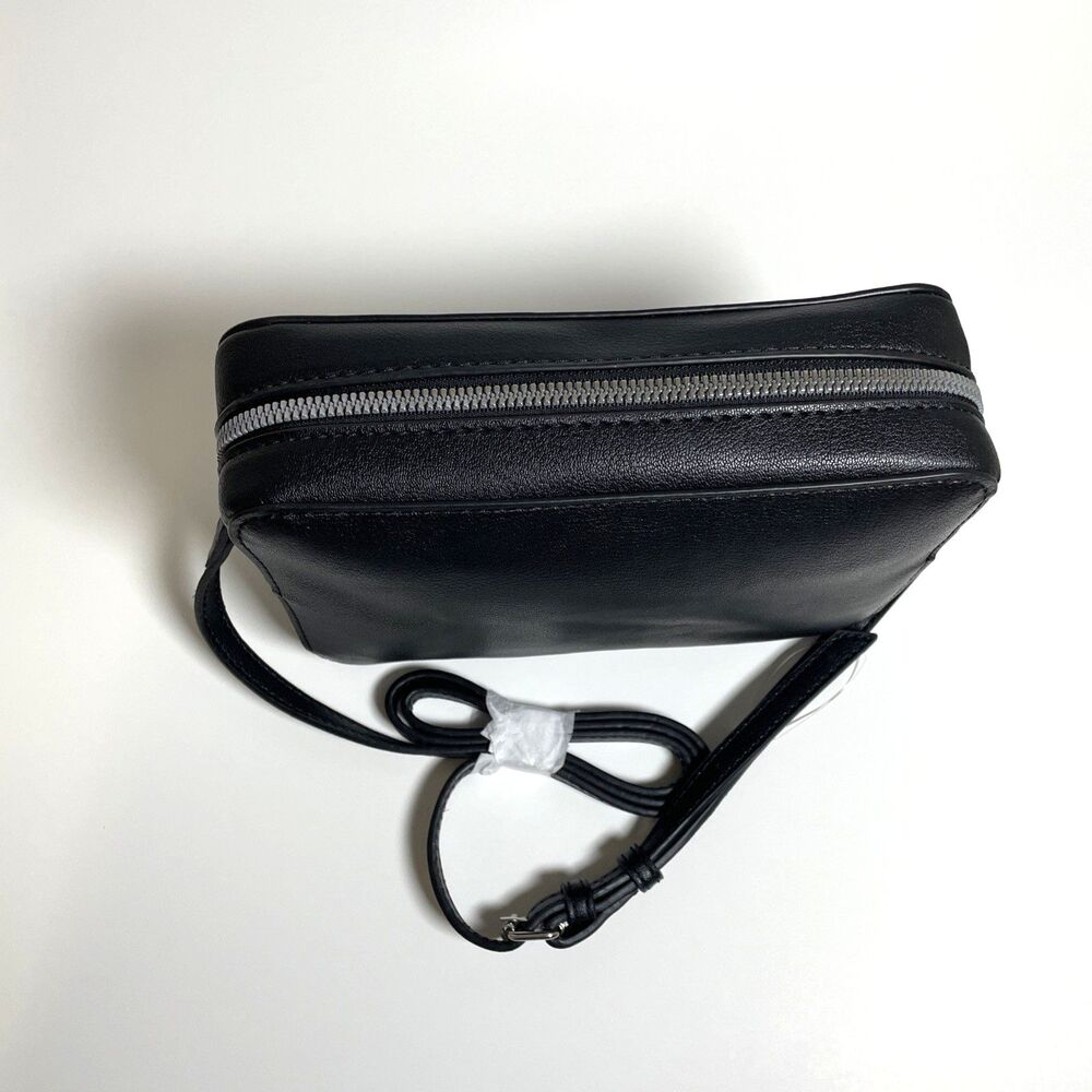 Nine West Calandra Mini Camera Crossbody Black New - Picture 4 of 8